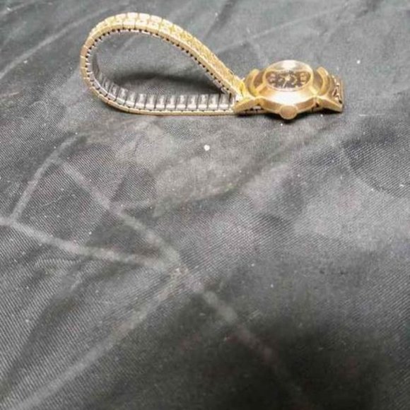 VINTAGE LADY ELGIN 14KT FILLED MANUAL WIND WATCH WITH SPEIDEL 10KT GOLD FILLED - Picture 6 of 7